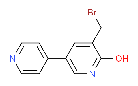 AM83826 | 1227605-67-5 | 3-Bromomethyl-2-hydroxy-5-(pyridin-4-yl)pyridine