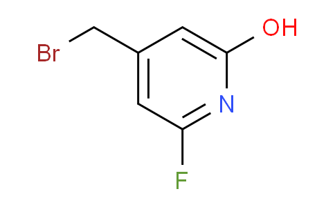 4-Bromomethyl-2-fluoro-6-hydroxypyridine
