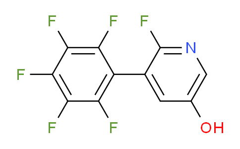 AM84239 | 1261835-13-5 | 2-Fluoro-5-hydroxy-3-(perfluorophenyl)pyridine