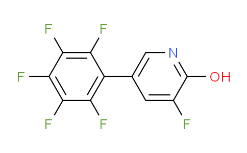 3-Fluoro-2-hydroxy-5-(perfluorophenyl)pyridine