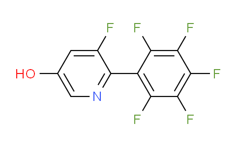 3-Fluoro-5-hydroxy-2-(perfluorophenyl)pyridine