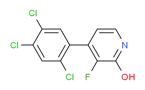 AM84253 | 1261638-24-7 | 3-Fluoro-2-hydroxy-4-(2,4,5-trichlorophenyl)pyridine
