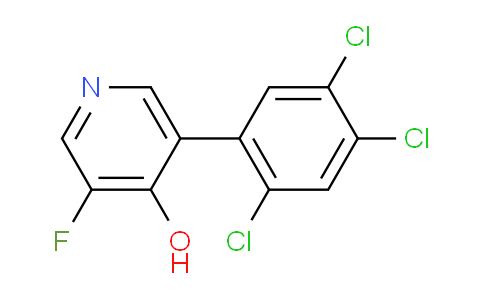 AM84255 | 1261872-36-9 | 3-Fluoro-4-hydroxy-5-(2,4,5-trichlorophenyl)pyridine