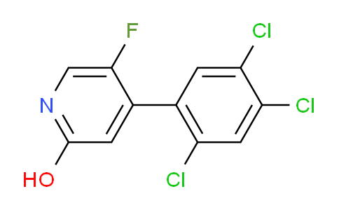 AM84258 | 1261681-18-8 | 5-Fluoro-2-hydroxy-4-(2,4,5-trichlorophenyl)pyridine