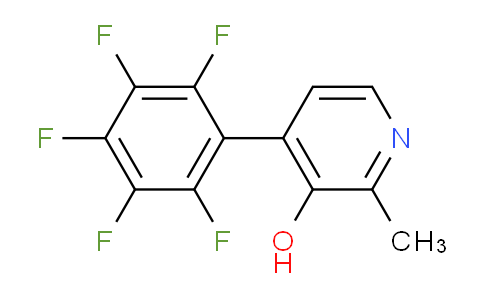 3-Hydroxy-2-methyl-4-(perfluorophenyl)pyridine