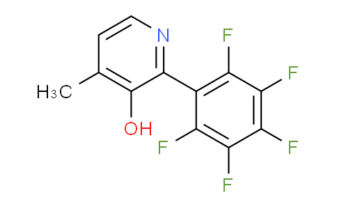 AM84271 | 1261858-41-6 | 3-Hydroxy-4-methyl-2-(perfluorophenyl)pyridine