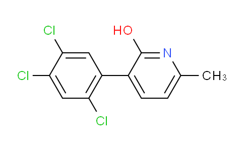 AM84285 | 1261836-35-4 | 2-Hydroxy-6-methyl-3-(2,4,5-trichlorophenyl)pyridine