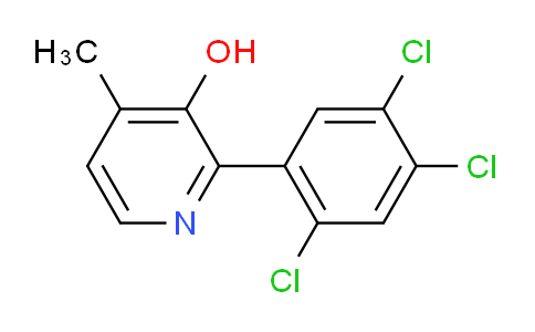 AM84289 | 1261677-69-3 | 3-Hydroxy-4-methyl-2-(2,4,5-trichlorophenyl)pyridine