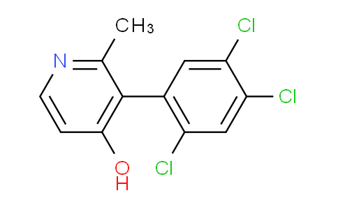 AM84292 | 1261574-64-4 | 4-Hydroxy-2-methyl-3-(2,4,5-trichlorophenyl)pyridine