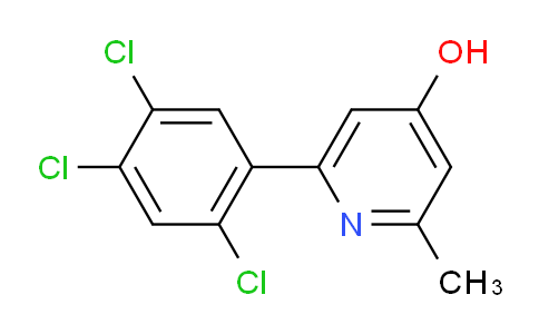 AM84293 | 1261791-98-3 | 4-Hydroxy-2-methyl-6-(2,4,5-trichlorophenyl)pyridine