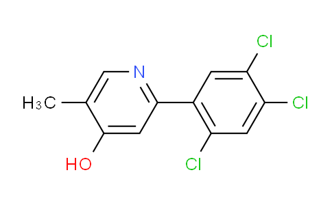 AM84295 | 1261614-75-8 | 4-Hydroxy-5-methyl-2-(2,4,5-trichlorophenyl)pyridine