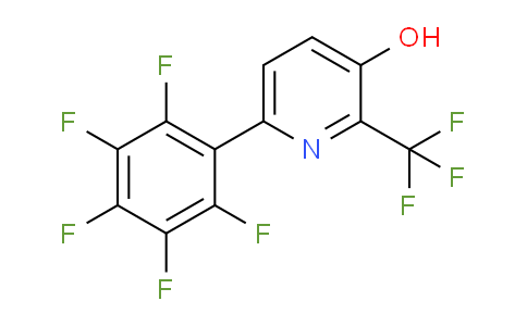 AM84340 | 1261686-67-2 | 3-Hydroxy-6-(perfluorophenyl)-2-(trifluoromethyl)pyridine