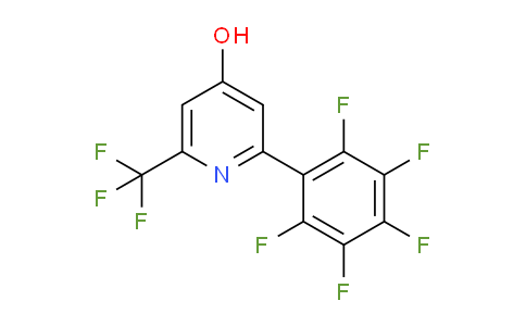 AM84343 | 1261575-05-6 | 4-Hydroxy-2-(perfluorophenyl)-6-(trifluoromethyl)pyridine