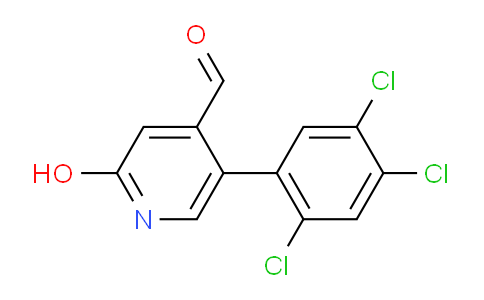 AM84347 | 1261552-35-5 | 2-Hydroxy-5-(2,4,5-trichlorophenyl)isonicotinaldehyde