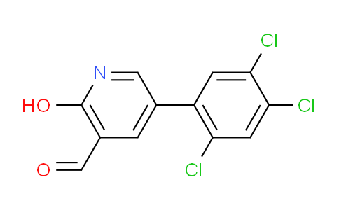 AM84350 | 1261566-69-1 | 2-Hydroxy-5-(2,4,5-trichlorophenyl)nicotinaldehyde