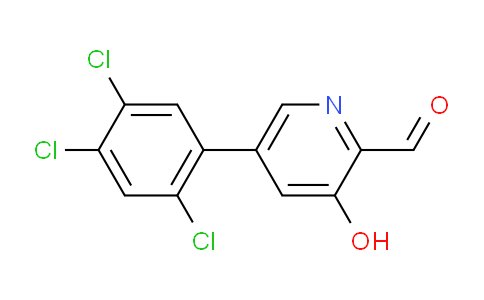 AM84354 | 1261498-50-3 | 3-Hydroxy-5-(2,4,5-trichlorophenyl)picolinaldehyde