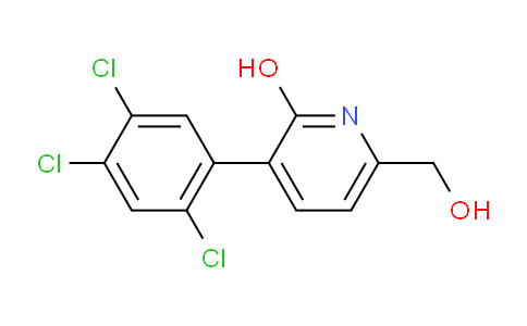 AM84368 | 1261642-31-2 | 2-Hydroxy-3-(2,4,5-trichlorophenyl)pyridine-6-methanol