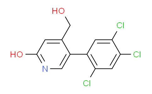 AM84370 | 1261775-02-3 | 2-Hydroxy-5-(2,4,5-trichlorophenyl)pyridine-4-methanol