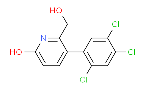 AM84372 | 1261498-61-6 | 6-Hydroxy-3-(2,4,5-trichlorophenyl)pyridine-2-methanol