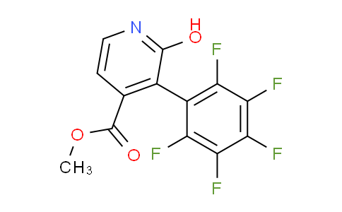 AM84390 | 1261773-24-3 | Methyl 2-hydroxy-3-(perfluorophenyl)isonicotinate