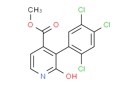 AM84397 | 1261642-85-6 | Methyl 2-hydroxy-3-(2,4,5-trichlorophenyl)isonicotinate