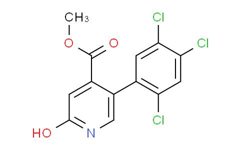 AM84398 | 1261567-72-9 | Methyl 2-hydroxy-5-(2,4,5-trichlorophenyl)isonicotinate