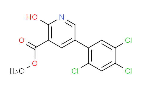 AM84400 | 1261791-32-5 | Methyl 2-hydroxy-5-(2,4,5-trichlorophenyl)nicotinate