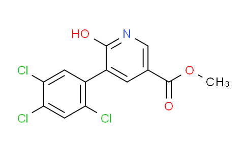AM84401 | 1261494-07-8 | Methyl 6-hydroxy-5-(2,4,5-trichlorophenyl)nicotinate