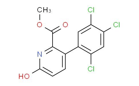 AM84402 | 1261810-52-9 | Methyl 6-hydroxy-3-(2,4,5-trichlorophenyl)picolinate