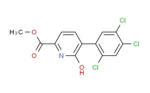 AM84403 | 1261667-58-6 | Methyl 6-hydroxy-5-(2,4,5-trichlorophenyl)picolinate