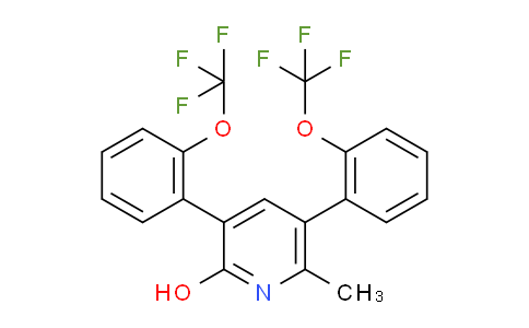 AM84409 | 1261878-98-1 | 3,5-Bis(2-(trifluoromethoxy)phenyl)-2-hydroxy-6-methylpyridine