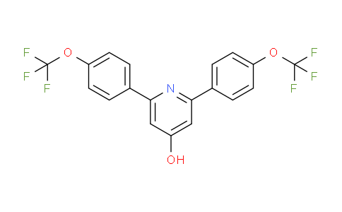 2,6-Bis(4-(trifluoromethoxy)phenyl)-4-hydroxypyridine