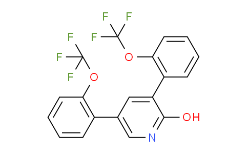 AM84415 | 1261781-47-8 | 3,5-Bis(2-(trifluoromethoxy)phenyl)-2-hydroxypyridine