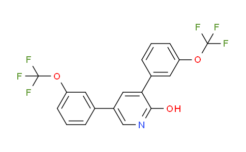 3,5-Bis(3-(trifluoromethoxy)phenyl)-2-hydroxypyridine
