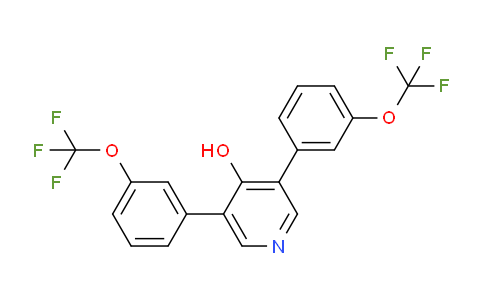 3,5-Bis(3-(trifluoromethoxy)phenyl)-4-hydroxypyridine