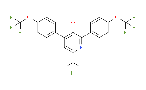 AM84423 | 1261781-54-7 | 2,4-Bis(4-(trifluoromethoxy)phenyl)-3-hydroxy-6-(trifluoromethyl)pyridine