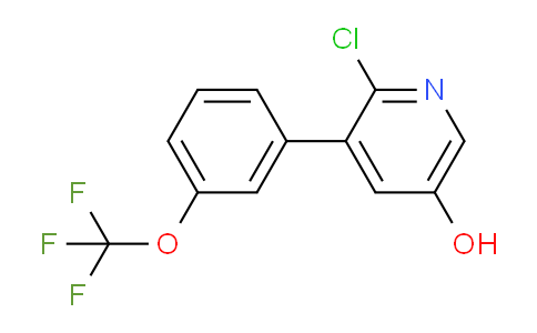 AM84439 | 1261867-04-2 | 2-Chloro-5-hydroxy-3-(3-(trifluoromethoxy)phenyl)pyridine
