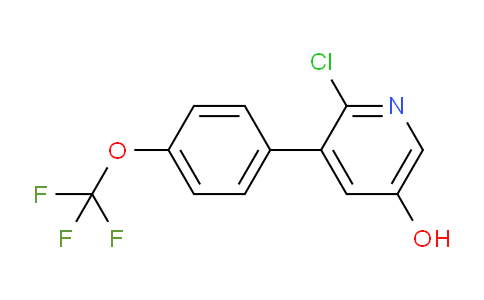 AM84440 | 1261513-22-7 | 2-Chloro-5-hydroxy-3-(4-(trifluoromethoxy)phenyl)pyridine