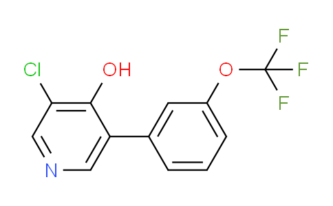3-Chloro-4-hydroxy-5-(3-(trifluoromethoxy)phenyl)pyridine