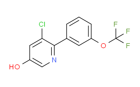AM84457 | 1261591-14-3 | 3-Chloro-5-hydroxy-2-(3-(trifluoromethoxy)phenyl)pyridine