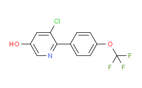 AM84458 | 1261614-26-9 | 3-Chloro-5-hydroxy-2-(4-(trifluoromethoxy)phenyl)pyridine