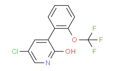 AM84459 | 1258611-33-4 | 5-Chloro-2-hydroxy-3-(2-(trifluoromethoxy)phenyl)pyridine