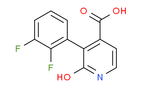3-(2,3-Difluorophenyl)-2-hydroxyisonicotinic acid