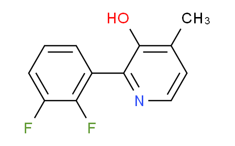 2-(2,3-Difluorophenyl)-3-hydroxy-4-methylpyridine
