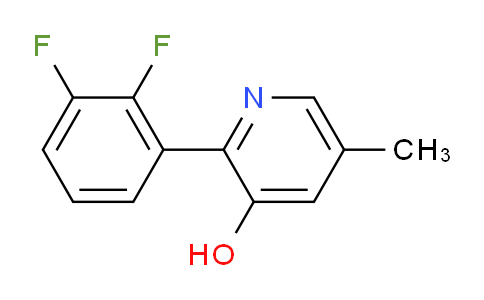 2-(2,3-Difluorophenyl)-3-hydroxy-5-methylpyridine