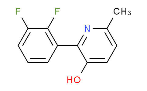 2-(2,3-Difluorophenyl)-3-hydroxy-6-methylpyridine