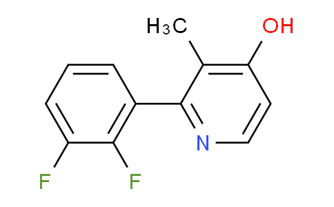 2-(2,3-Difluorophenyl)-4-hydroxy-3-methylpyridine