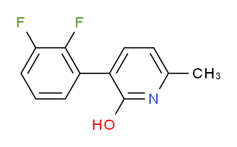 3-(2,3-Difluorophenyl)-2-hydroxy-6-methylpyridine