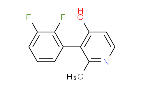 3-(2,3-Difluorophenyl)-4-hydroxy-2-methylpyridine