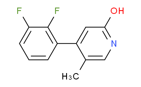 4-(2,3-Difluorophenyl)-2-hydroxy-5-methylpyridine